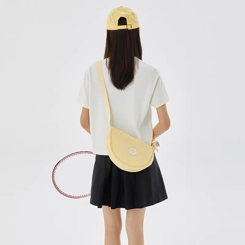 Dickies Polyester Crossbody Bag, Shoulder Bag, Fanny Pack, Sling Bag Regular Women's Pink/Beige/Apricot/Cream Yellow-13