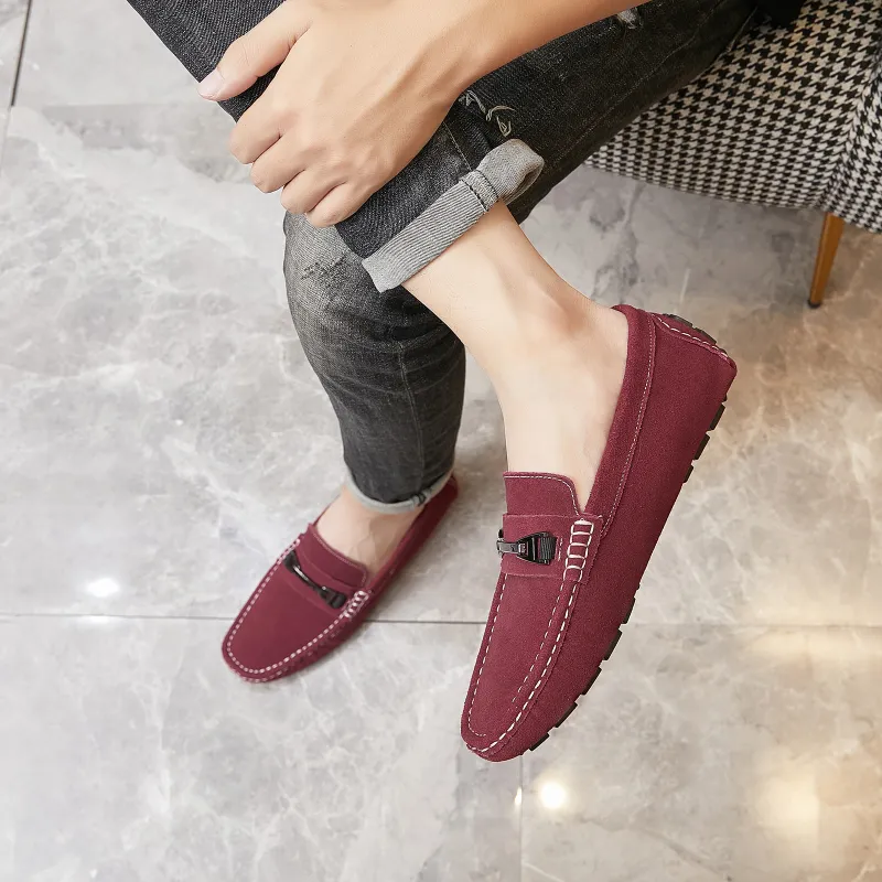 KUPE Gommino Loafers Men Black-13