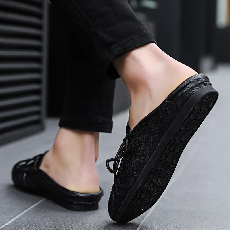 KUPE Closed Toe Slippers Men-8