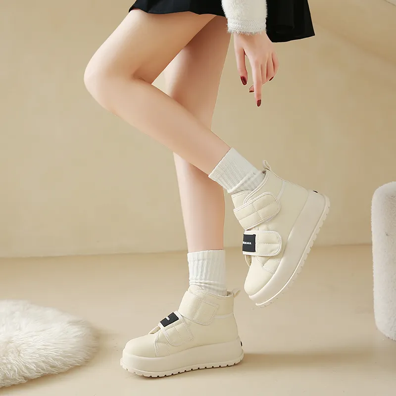KUPE Warm Wear Resistant Cushioning Coverage Short Snow Boots Women's-7