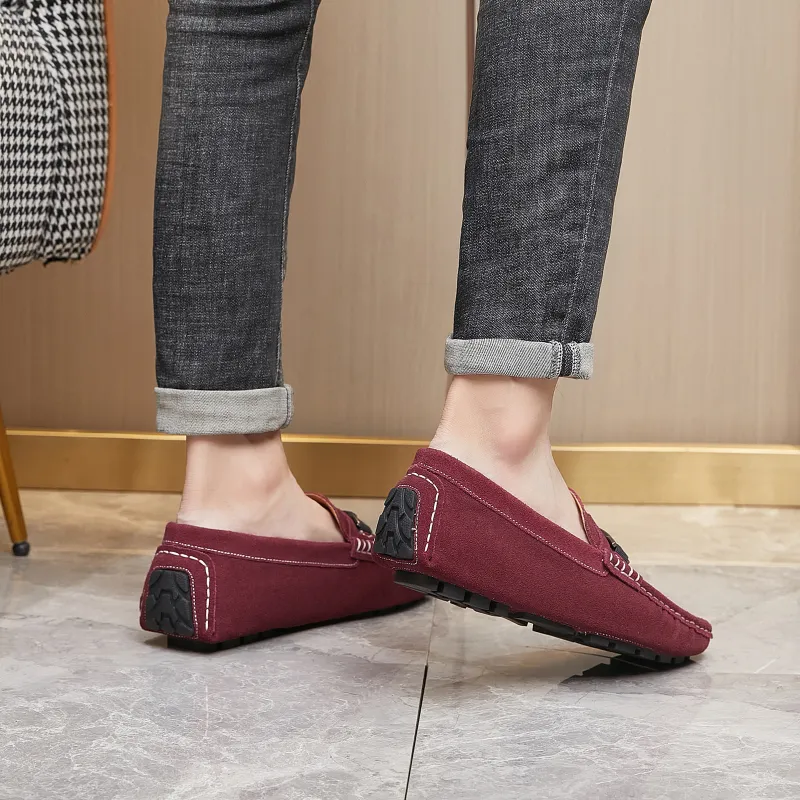 KUPE Gommino Loafers Men Black-16
