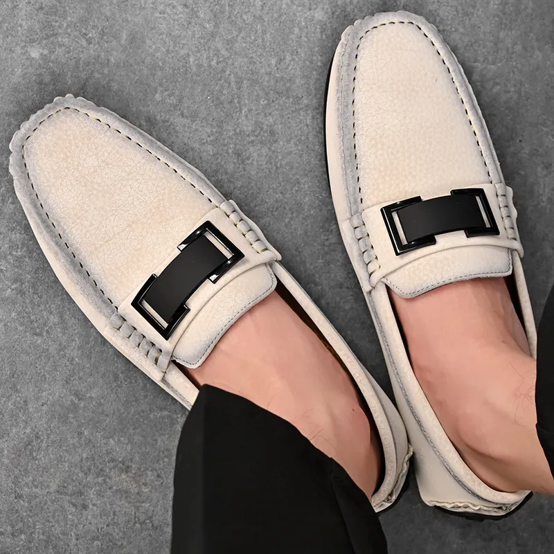 KUPE Gommino Loafers Men Black-14