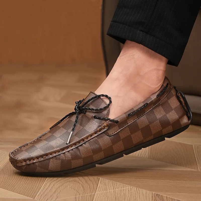 KUPE Men's Casual Shoes Men Low Top-17