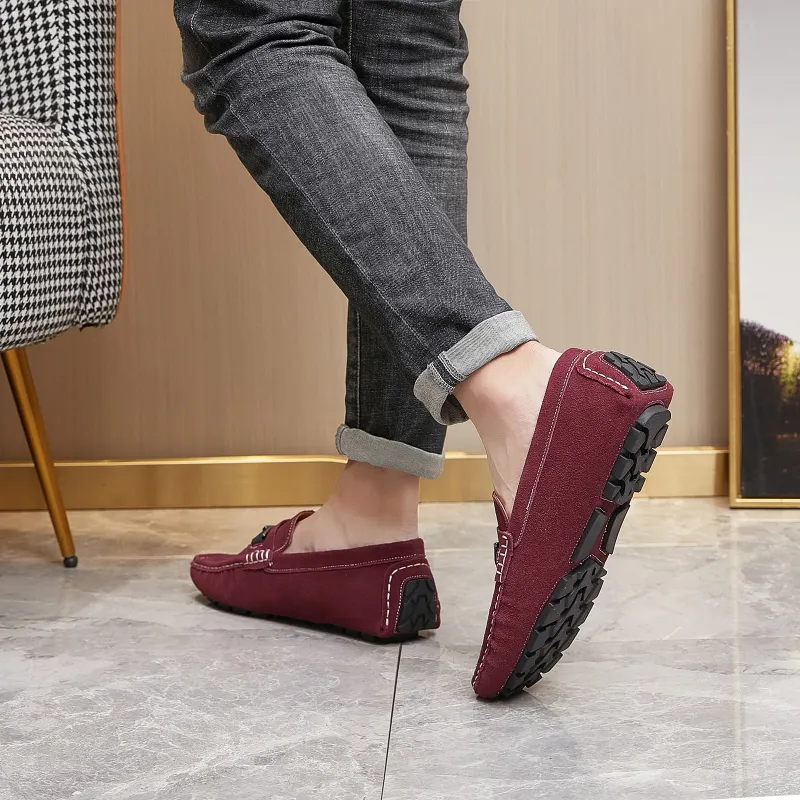 KUPE Gommino Loafers Men Black-15