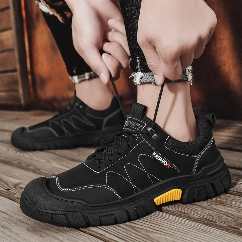 KUPE Work Boots Men Low Top-2