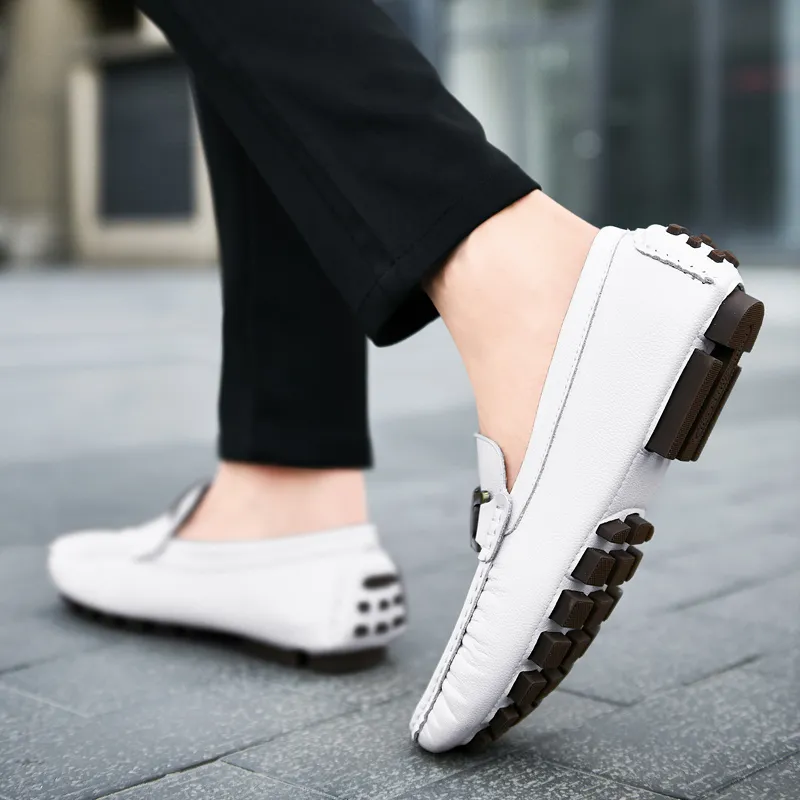 KUPE Gommino Loafers Men Black-7