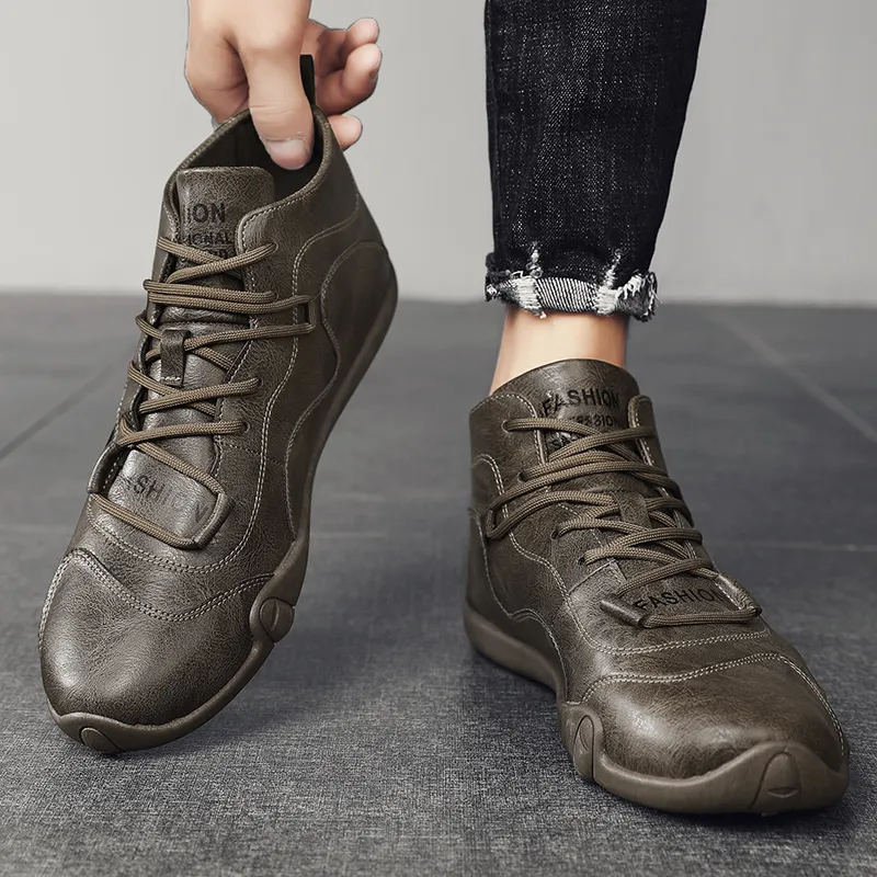 KUPE Mid Top Casual Shoes Men's-6