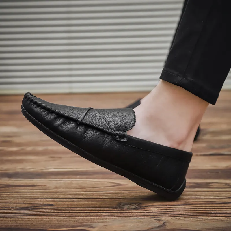 KUPE Men's Casual Shoes Men Low Top-5