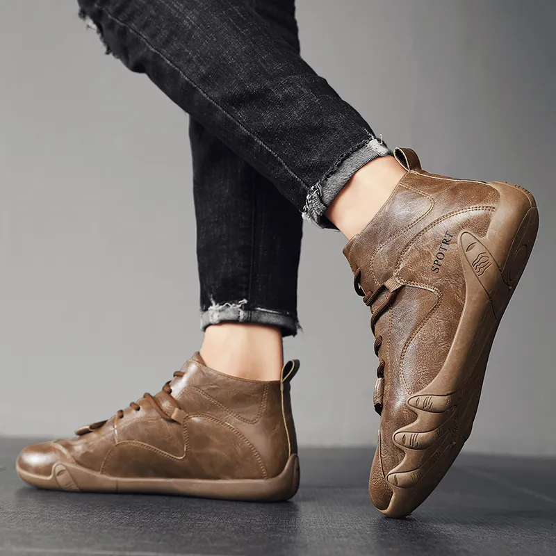 KUPE Mid Top Casual Shoes Men's-3