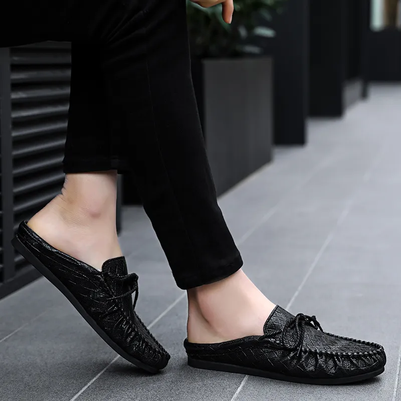 KUPE Closed Toe Slippers Men-3