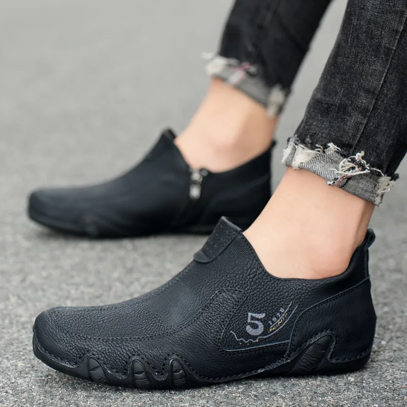KUPE Men's Casual Shoes Men Low Top-2