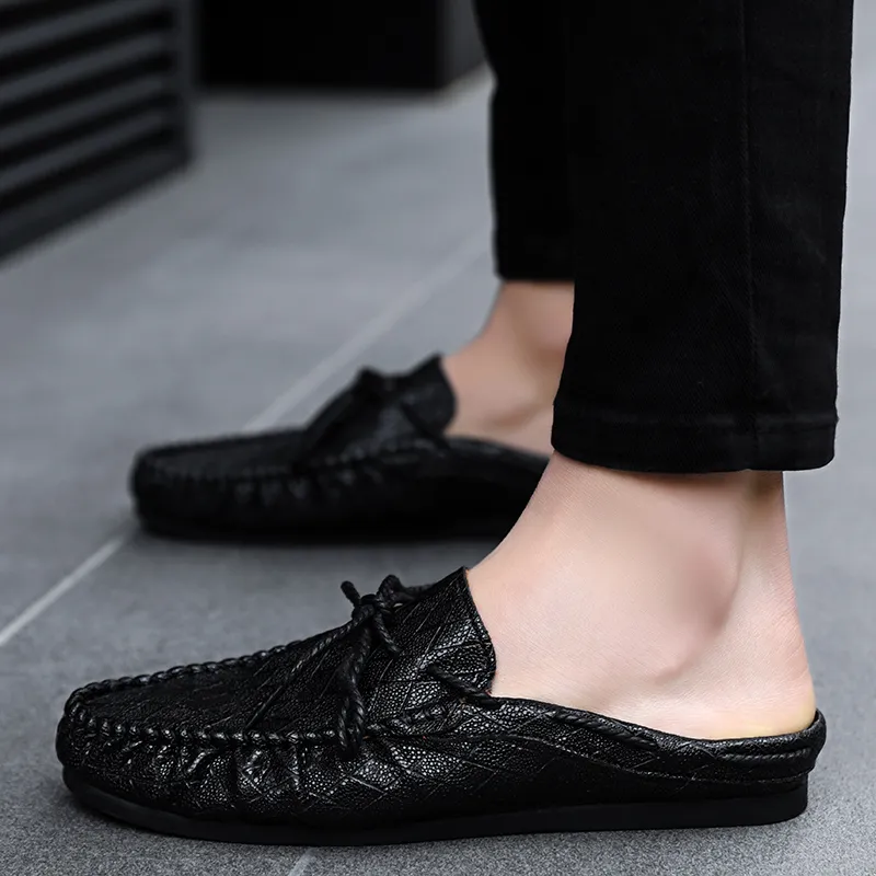 KUPE Closed Toe Slippers Men-4