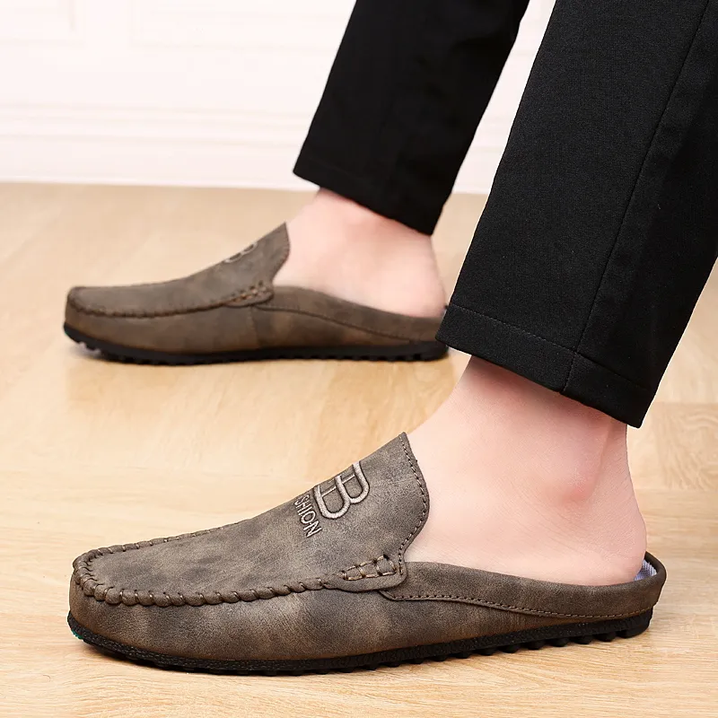 KUPE Closed Toe Slippers Men-11