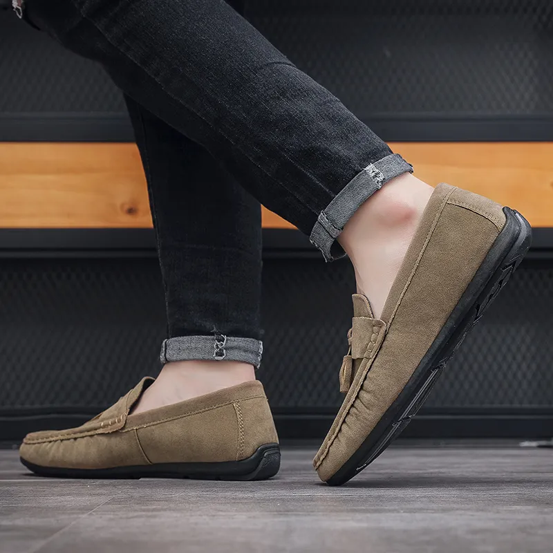 KUPE Men's Casual Shoes Men Low Top-10