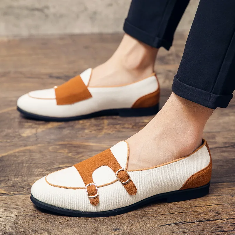 KUPE Men's Casual Shoes Men Low Top-5