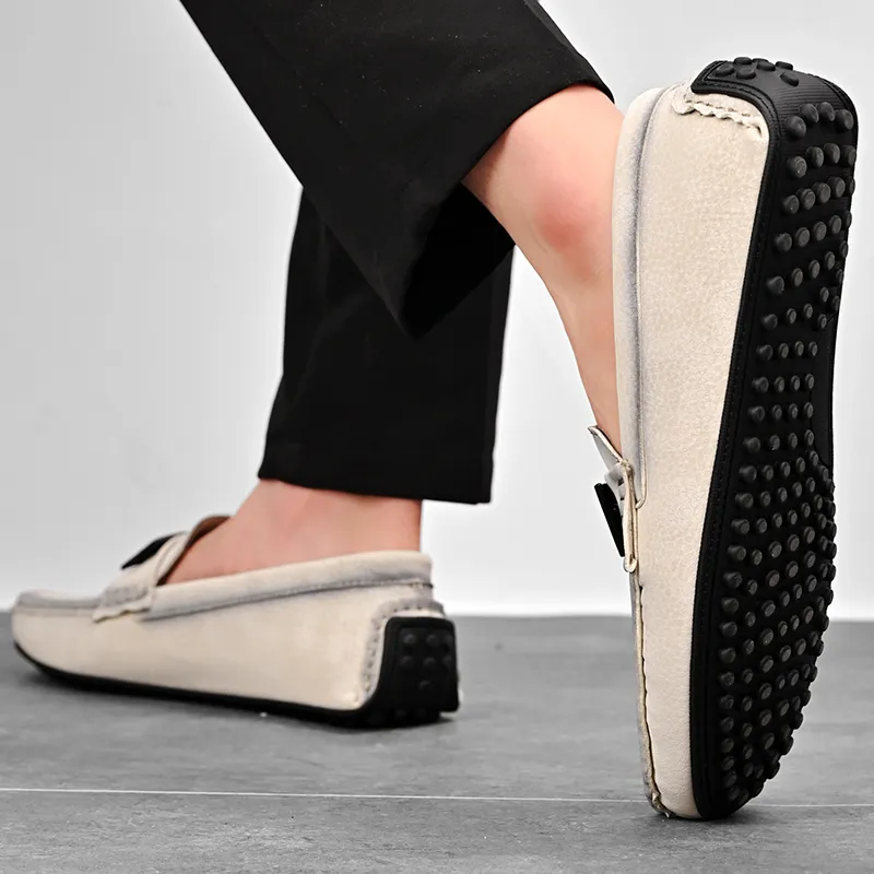 KUPE Gommino Loafers Men Black-13