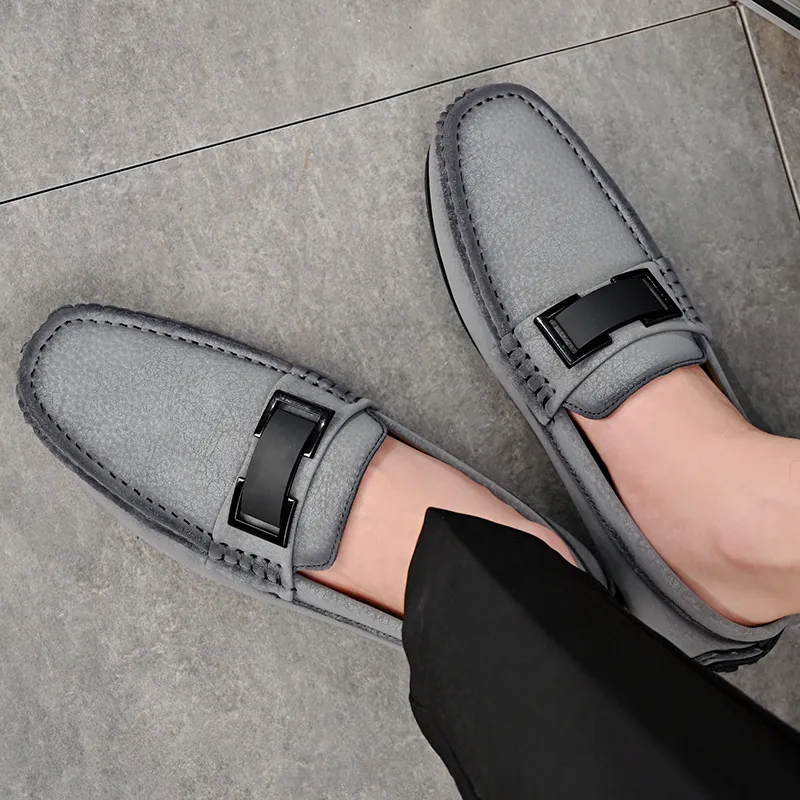 KUPE Gommino Loafers Men Black-9