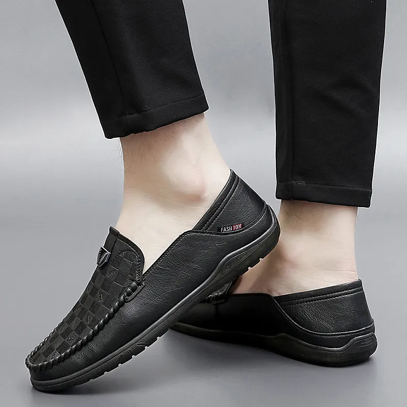 KUPE Men's Casual Shoes Men Low Top-2