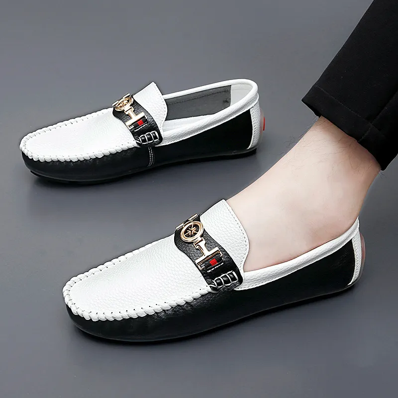 KUPE Men's Casual Shoes Men Low Top-5
