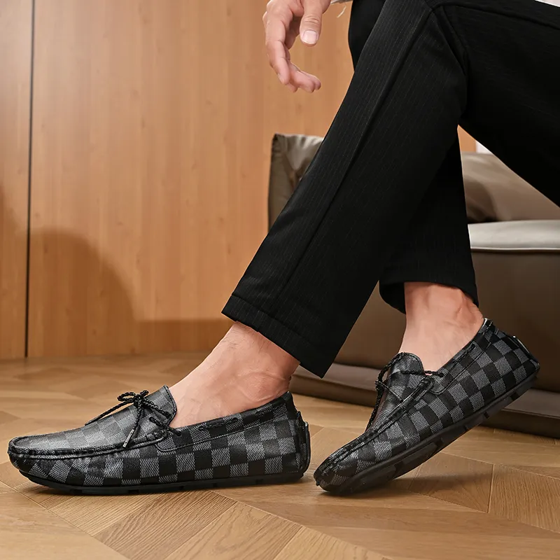 KUPE Men's Casual Shoes Men Low Top-5
