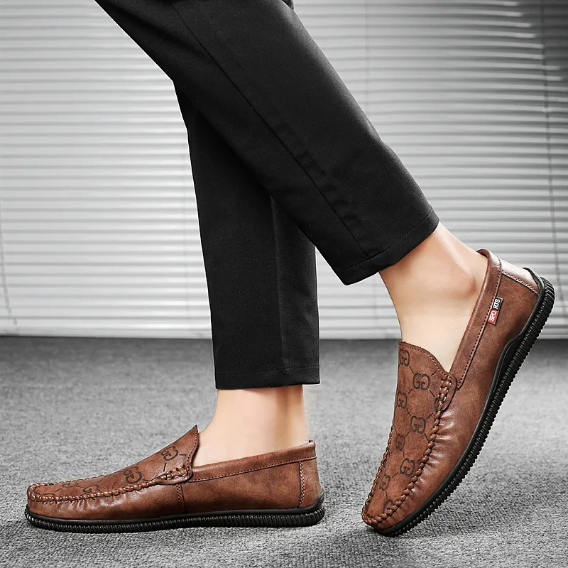 KUPE Men's Casual Shoes Men Low Top-8