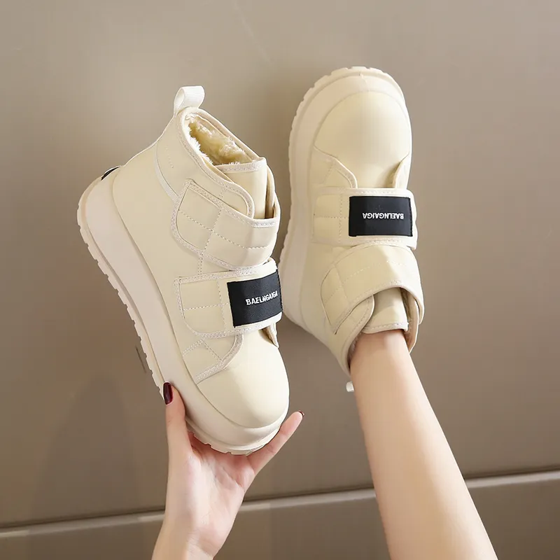 KUPE Warm Wear Resistant Cushioning Coverage Short Snow Boots Women's-10