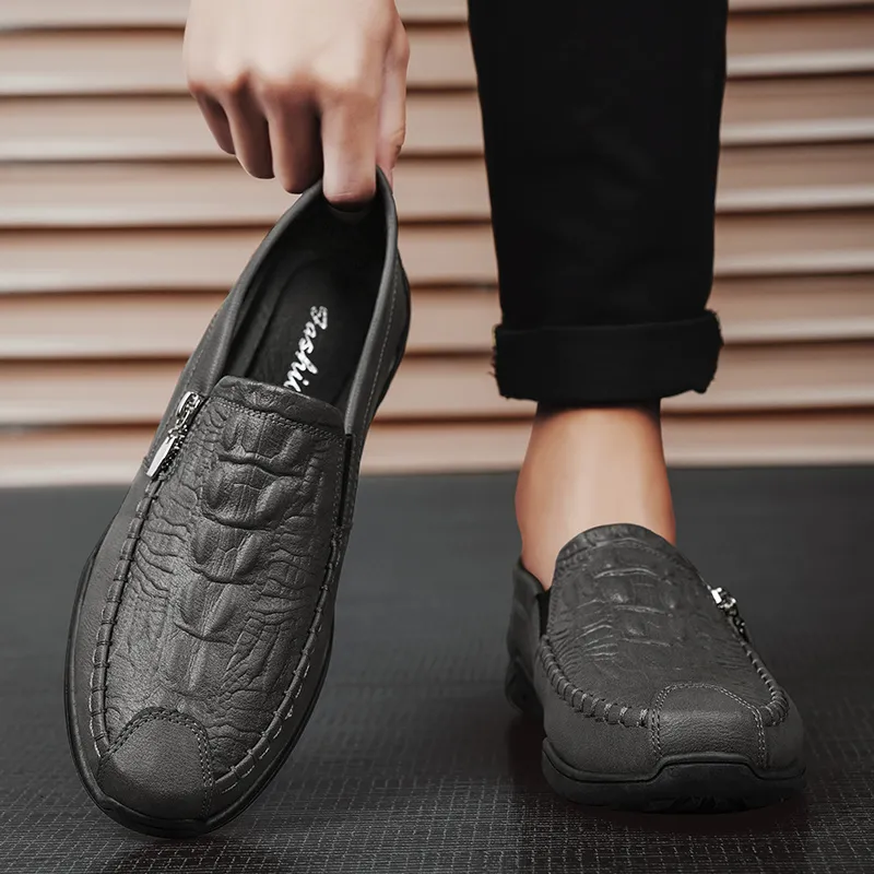 KUPE Men's Casual Shoes Men Low Top-6