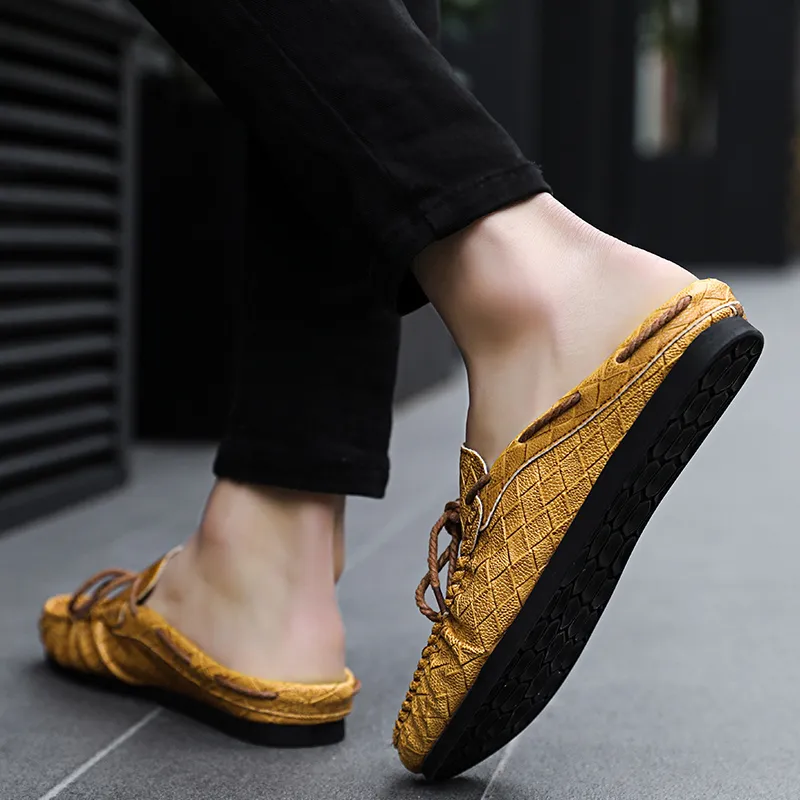 KUPE Closed Toe Slippers Men-15