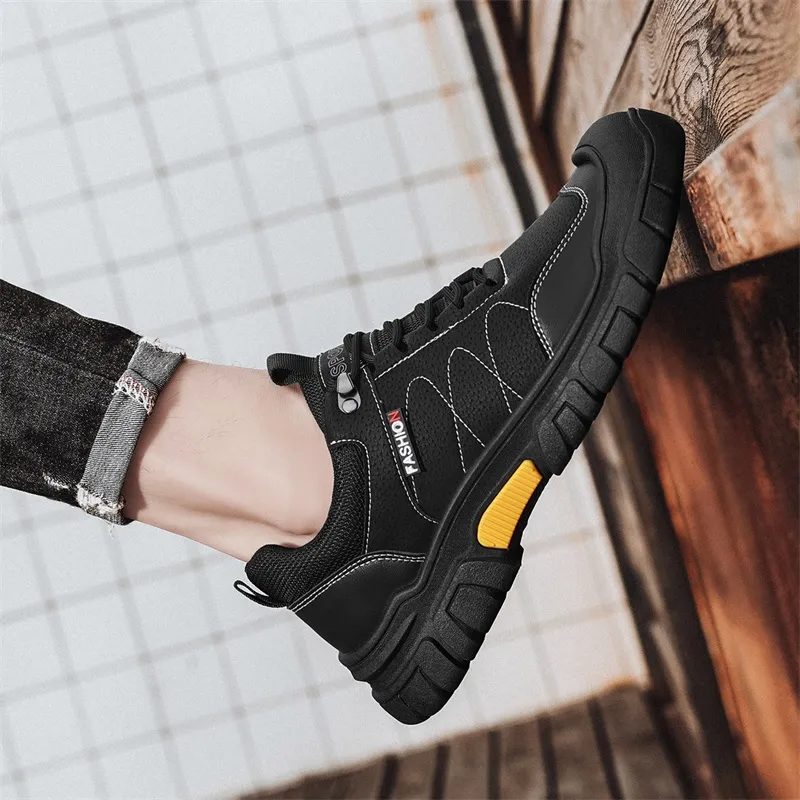 KUPE Work Boots Men Low Top-3