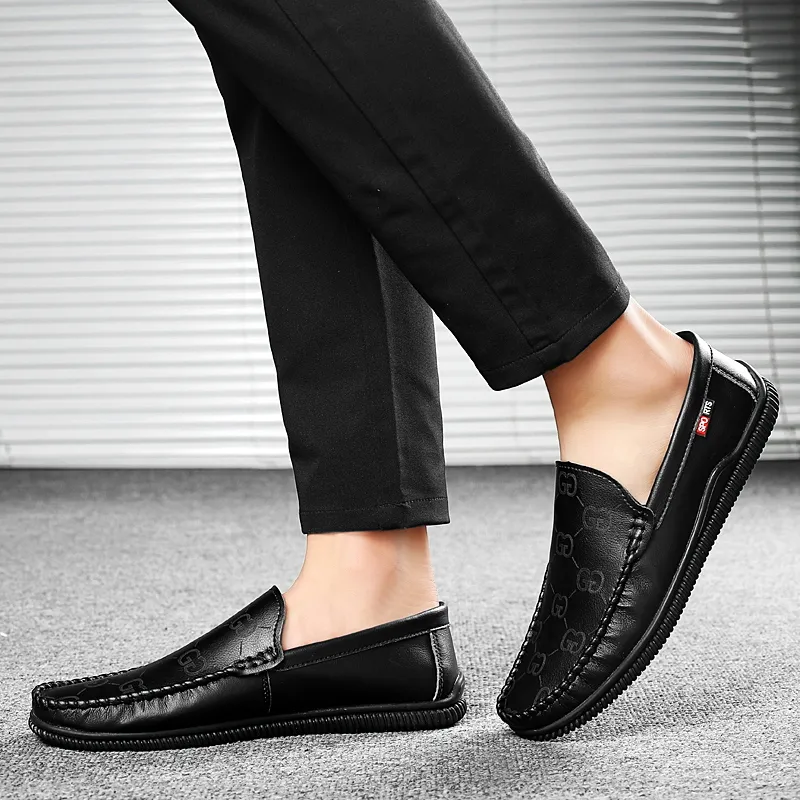 KUPE Men's Casual Shoes Men Low Top-5