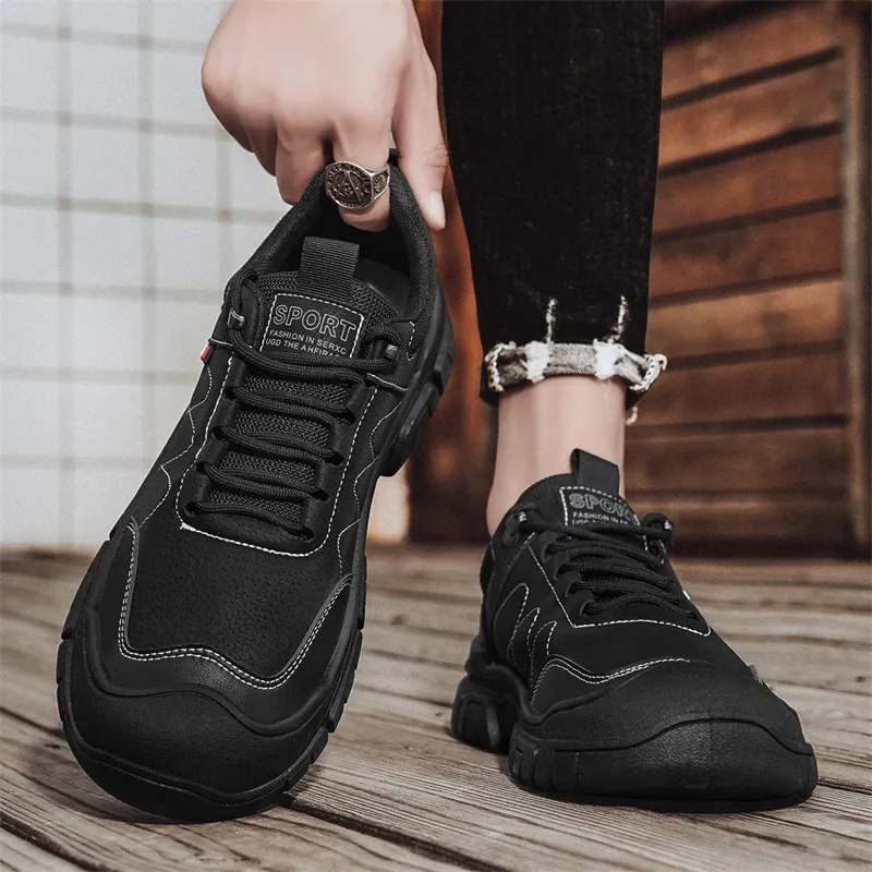 KUPE Work Boots Men Low Top-4