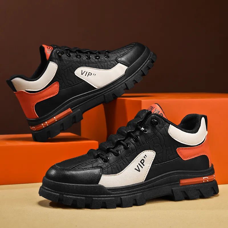 KUPE Slip Resistant Mid Top Casual Shoes Men's-2