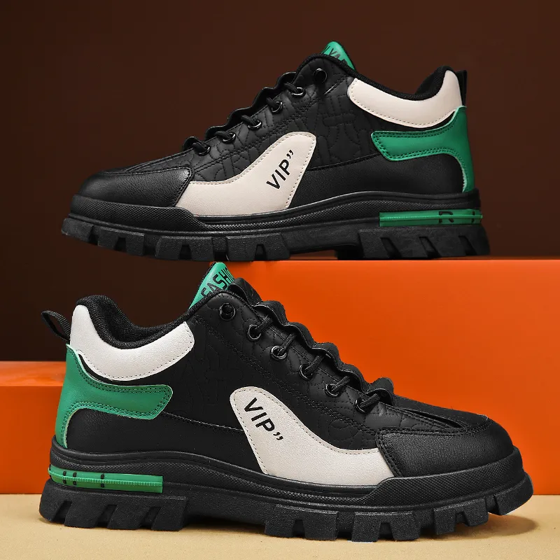 KUPE Slip Resistant Mid Top Casual Shoes Men's-12