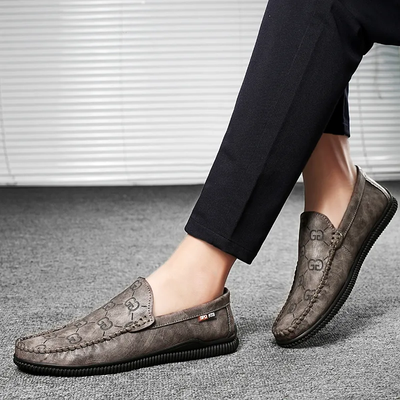 KUPE Men's Casual Shoes Men Low Top-13