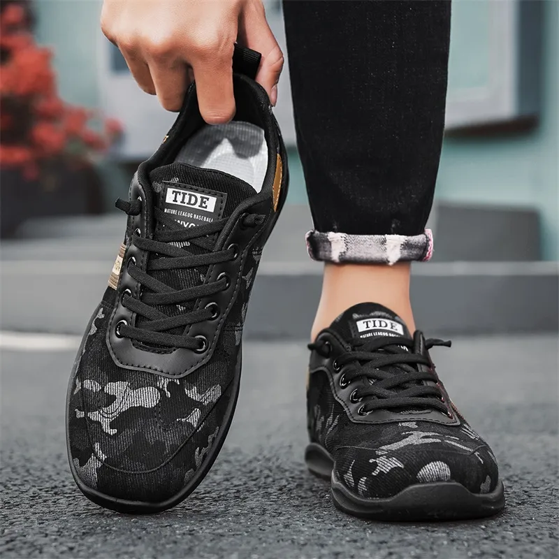 KUPE Wear Resistant Low Top Casual Shoes Men's-5