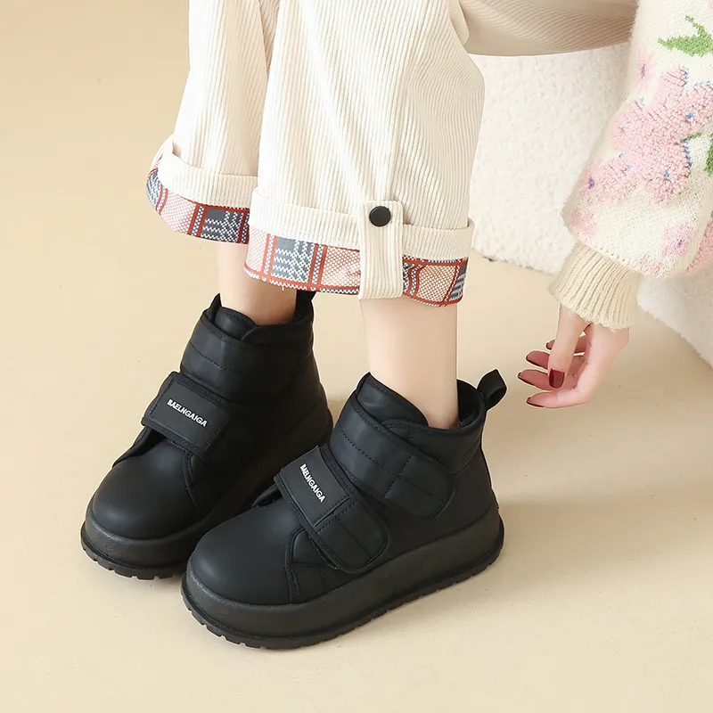 KUPE Warm Wear Resistant Cushioning Coverage Short Snow Boots Women's-5