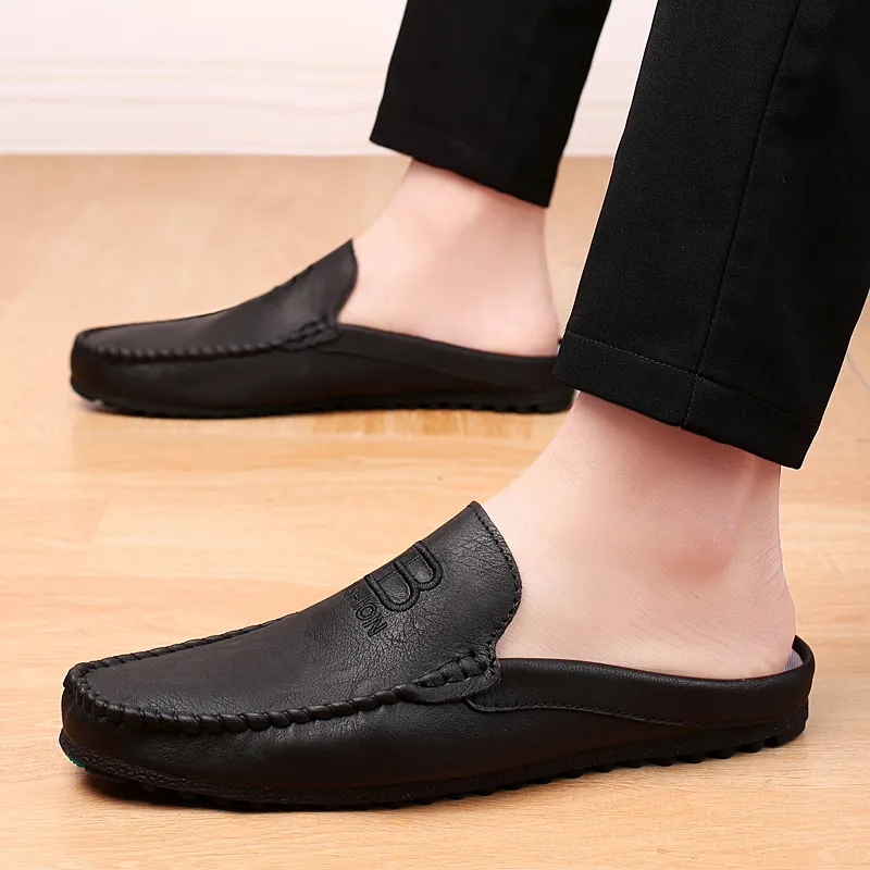 KUPE Closed Toe Slippers Men-4