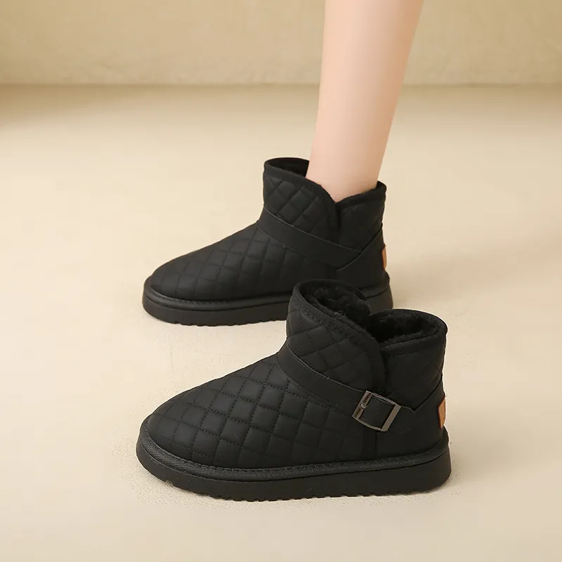 KUPE Anti Slip And Wear Resistant Warm Short Snow Boots Women's-7