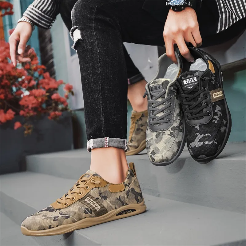 KUPE Wear Resistant Low Top Casual Shoes Men's-13
