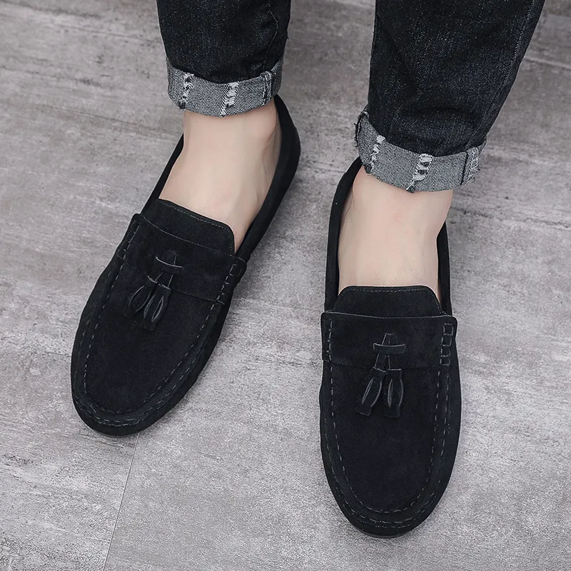 KUPE Men's Casual Shoes Men Low Top-5