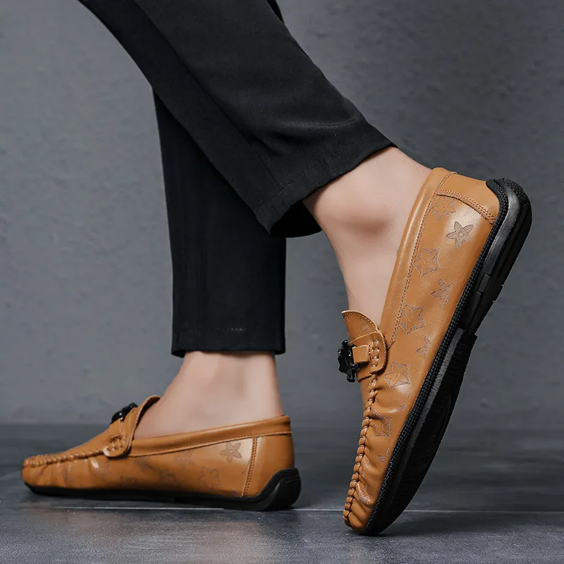 KUPE Men's Casual Shoes Men Low Top-10