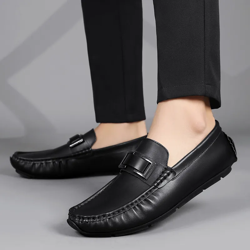 KUPE Men's Casual Shoes Men Low Top-4