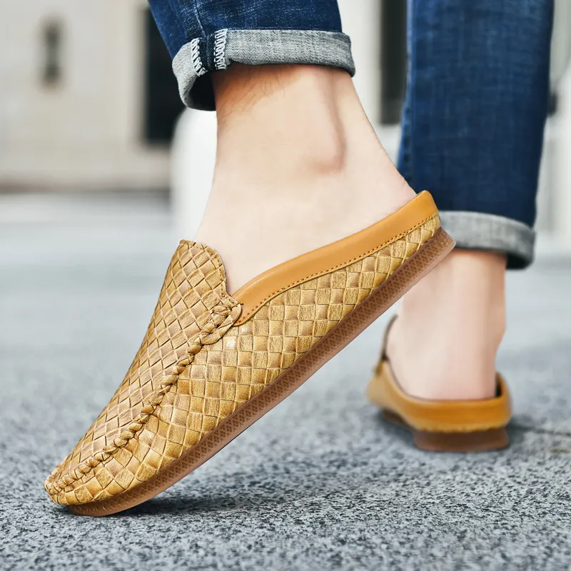 KUPE Abrasion Resistant Wrap toe Slippers Men's-8