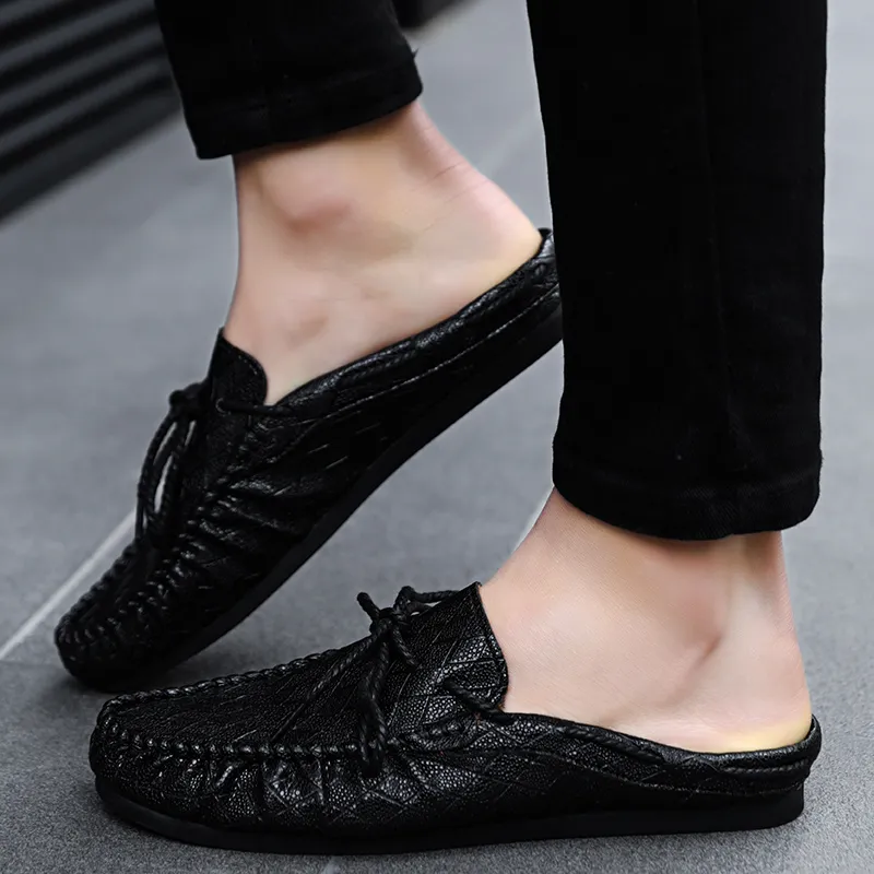 KUPE Closed Toe Slippers Men-5