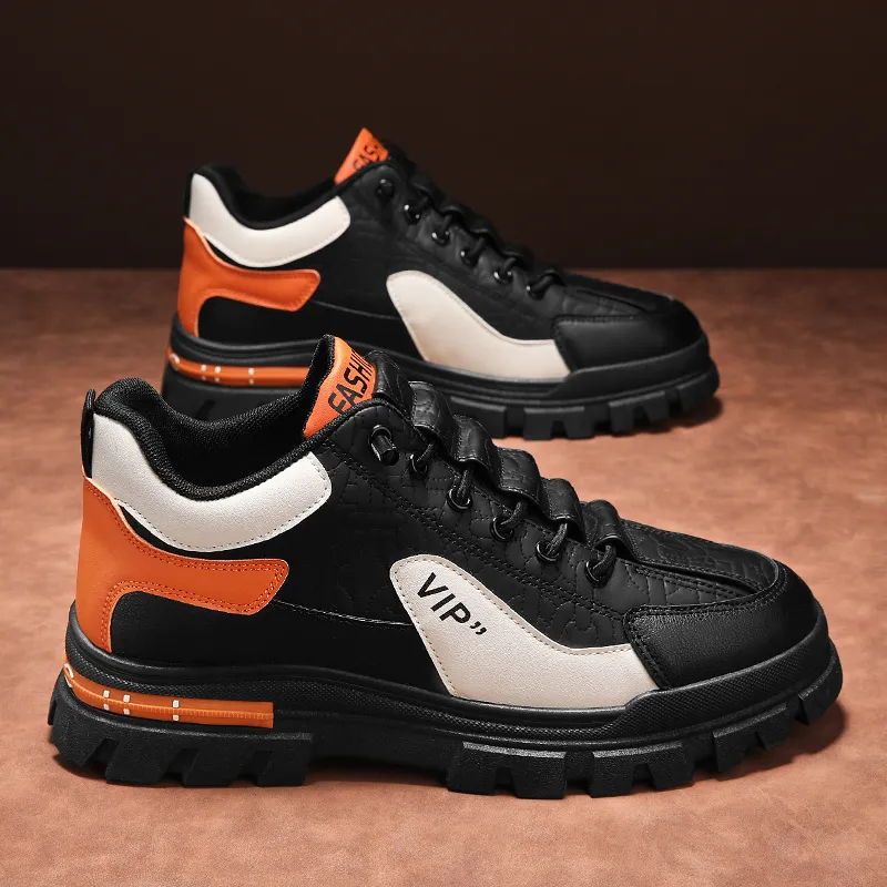 KUPE Slip Resistant Mid Top Casual Shoes Men's-4