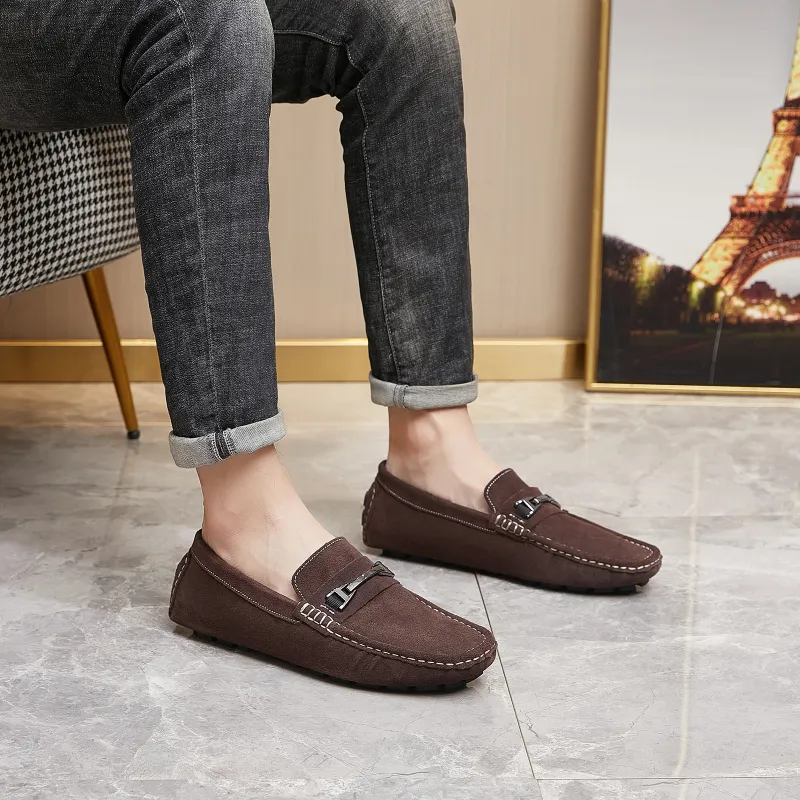 KUPE Gommino Loafers Men Black-8