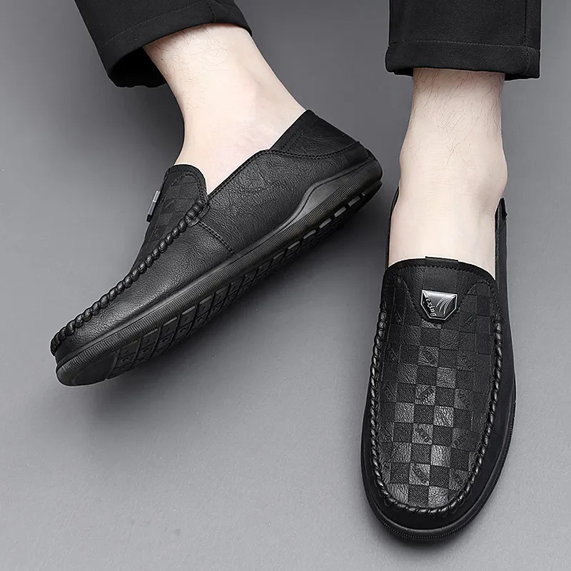 KUPE Men's Casual Shoes Men Low Top-4