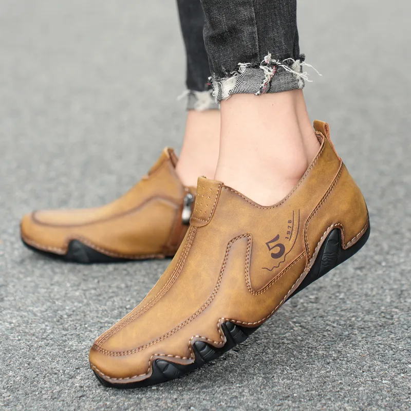 KUPE Men's Casual Shoes Men Low Top-16
