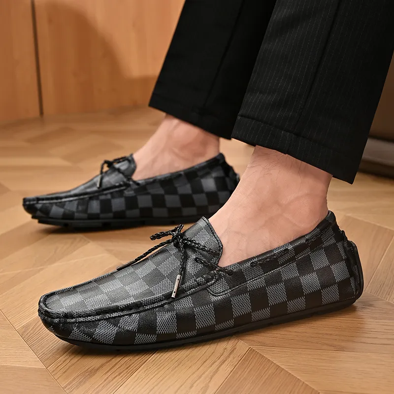 KUPE Men's Casual Shoes Men Low Top-4
