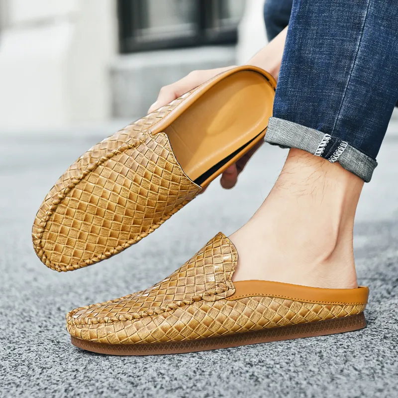 KUPE Abrasion Resistant Wrap toe Slippers Men's-6